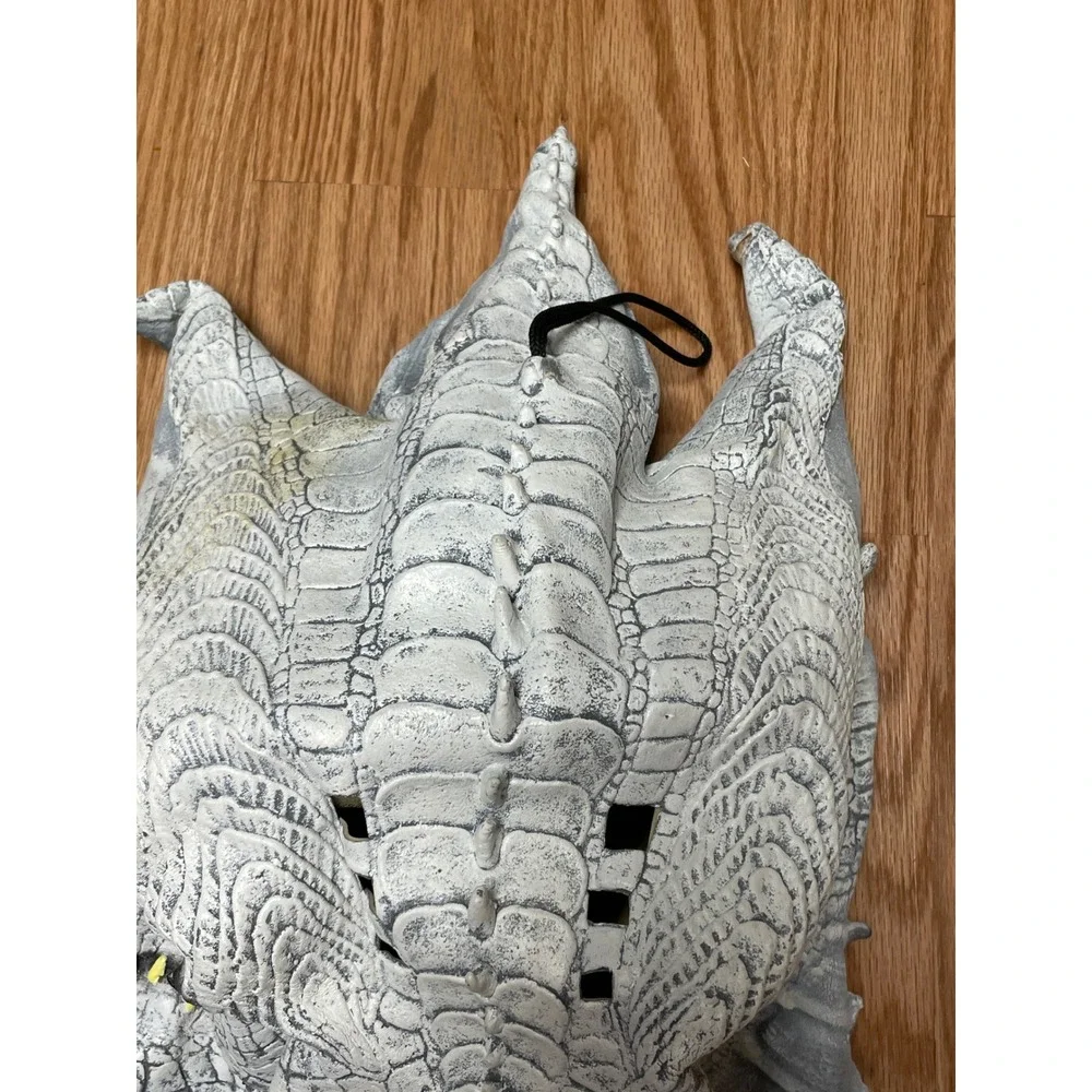 Don Post Studios Alhino Dragon Mask Halloween Costume Gray